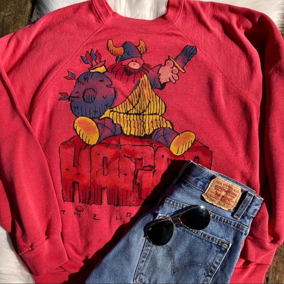 Tultex Sweaters - Vintage Hagar The Horrible Sweatshirt